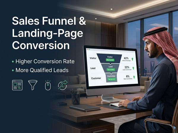 مسارات التحويل وصفحات الهبوط